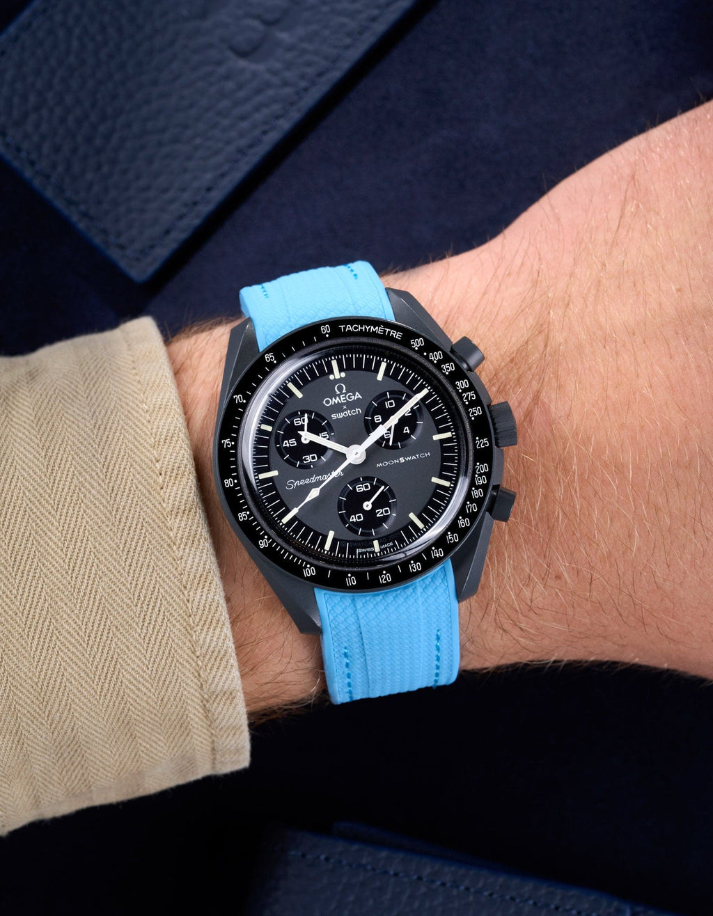 MoonSwatch Mission to Mercury (Rubber Strap) - OM Luxury